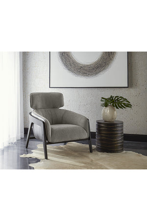   Modern European furniture - Black Cylindrical End Table - www.oroa.com | Oroa.com