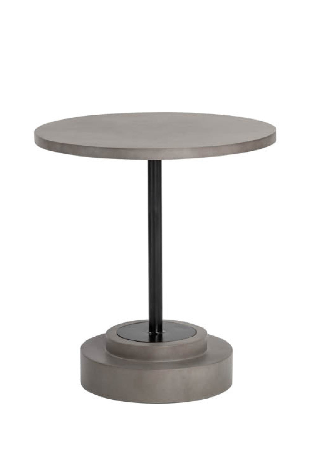   Modern European furniture - Round Indoor/Outdoor Concrete Bistro Table - www.oroa.com | Oroa.com