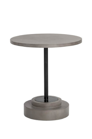   Modern European furniture - Round Indoor/Outdoor Concrete Bistro Table - www.oroa.com | Oroa.com