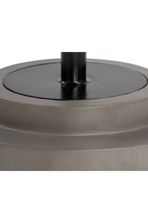   Modern European furniture - Round Indoor/Outdoor Concrete Bistro Table - www.oroa.com | Oroa.com