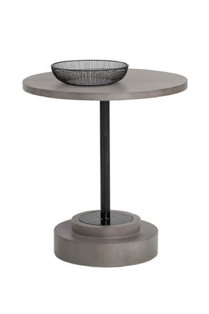   Modern European furniture - Round Indoor/Outdoor Concrete Bistro Table - www.oroa.com | Oroa.com