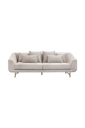   Modern European furniture - Channeled-Back 6-Cushion Sofa - www.oroa.com | Oroa.com