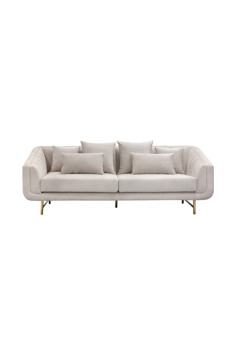   Modern European furniture - Channeled-Back 6-Cushion Sofa - www.oroa.com | Oroa.com