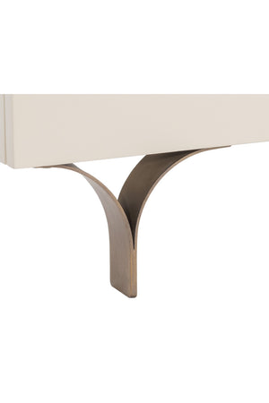   Modern European furniture - Cream Wood 2-Drawer Nightstand - www.oroa.com | Oroa.com