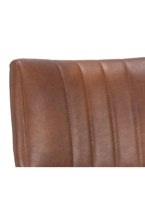  Modern European furniture - Leather Look Industrial Dining Chairs (2) - www.oroa.com | Oroa.com