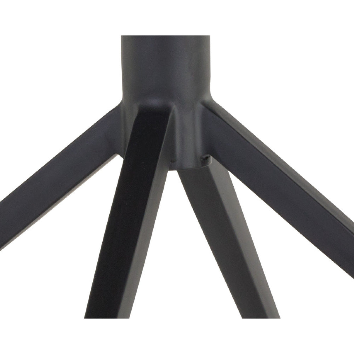   Modern European furniture - Black Leather Swivel Dining Chair - www.oroa.com | Oroa.com