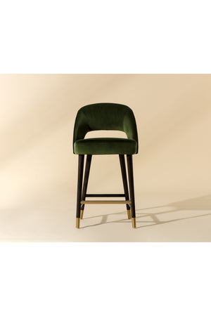   Modern European furniture - Green Cutout-Back Counter Stool - www.oroa.com | Oroa.com