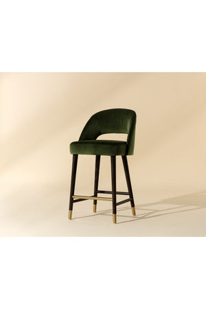  Modern European furniture - Green Cutout-Back Counter Stool - www.oroa.com | Oroa.com