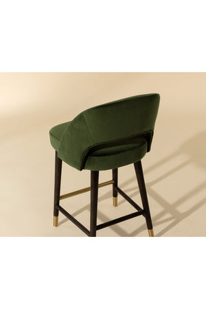   Modern European furniture - Green Cutout-Back Counter Stool - www.oroa.com | Oroa.com
