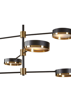   Modern European furniture - Adjustable Arm 6-Light Chandelier - www.oroa.com | Oroa.com