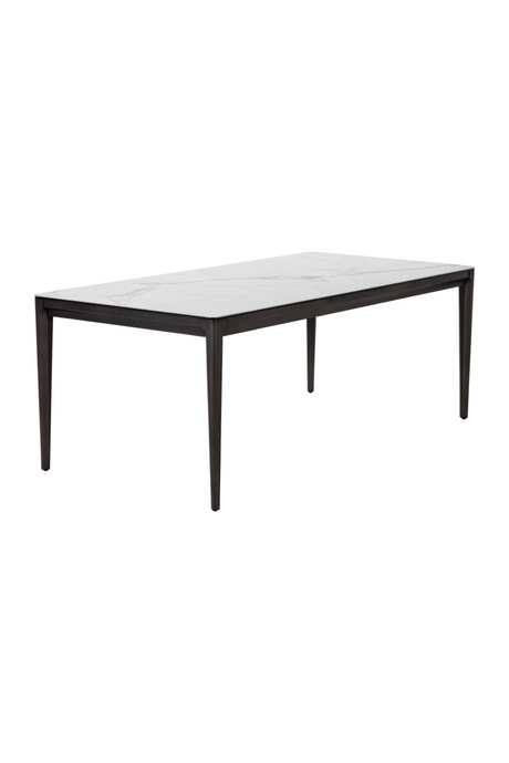   Modern European furniture - White Ceramic Dining Table - www.oroa.com | Oroa.com