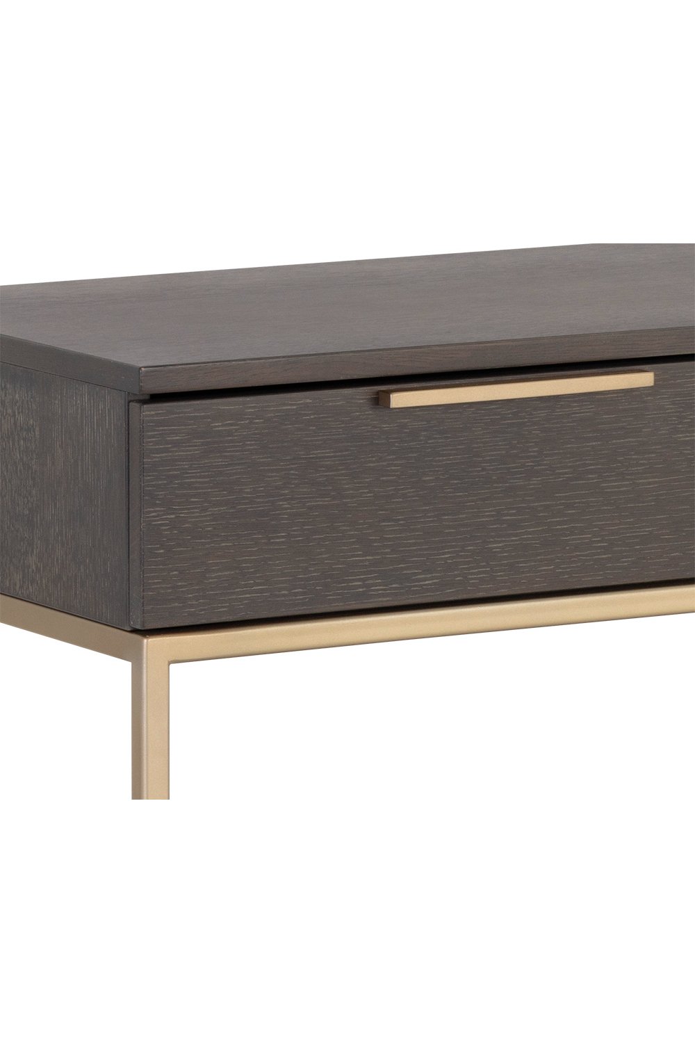   Modern European furniture - Gray Oak 3-Drawer Console Table - www.oroa.com | Oroa.com