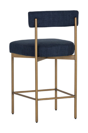   Modern European furniture - Low Back Fabric Counter Stool - www.oroa.com | Oroa.com