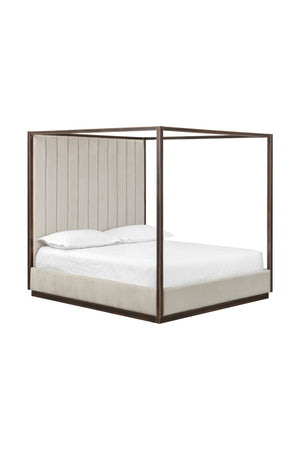   Modern European furniture - Bronze Framed Canopy King Bed - www.oroa.com | Oroa.com