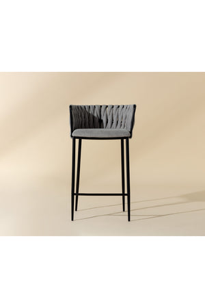   Modern European furniture - Weaved Back Counter Stool - www.oroa.com | Oroa.com