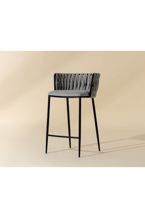   Modern European furniture - Weaved Back Counter Stool - www.oroa.com | Oroa.com