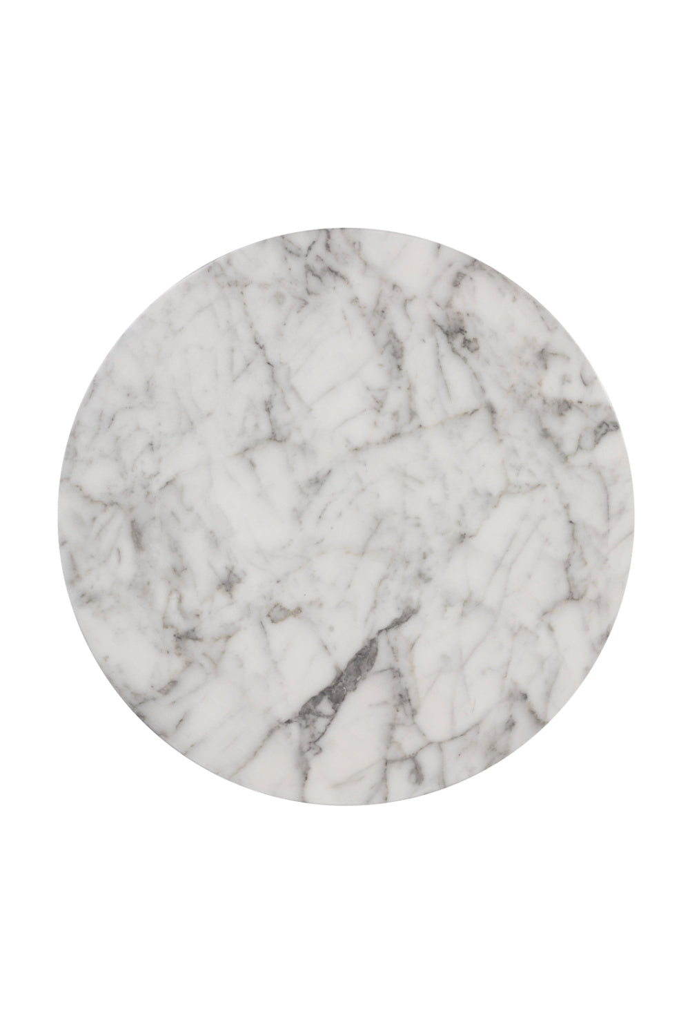   Modern European furniture - Round Marble-Look Indoor/Outdoor End Table - www.oroa.com | Oroa.com