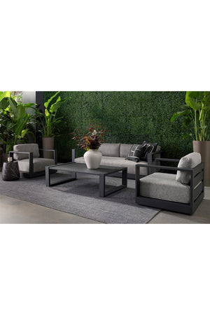   Modern European furniture - Marble Look Indoor/Outdoor Concrete End Table - www.oroa.com | Oroa.com