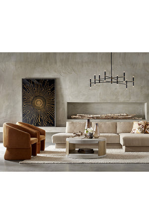   Modern European furniture - White Ridged Indoor/Outdoor Coffee Table  - www.oroa.com | Oroa.com