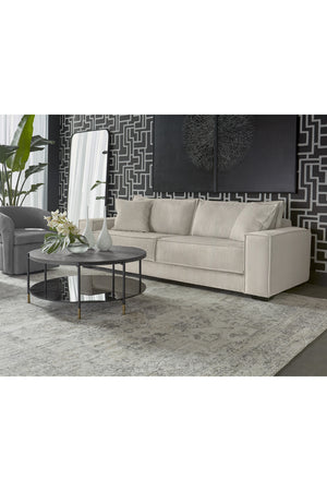   Modern European furniture - Black Round Indoor/Outdoor Coffee Table - www.oroa.com | Oroa.com