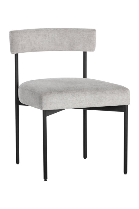   Modern European furniture - Gray Open-Back Dining Chairs (2) - www.oroa.com | Oroa.com