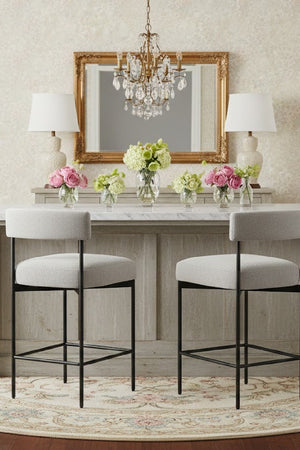   Modern European furniture - Low Back Fabric Counter Stool - www.oroa.com | Oroa.com