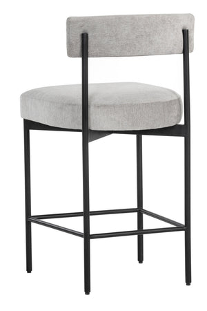   Modern European furniture - Low Back Fabric Counter Stool - www.oroa.com | Oroa.com