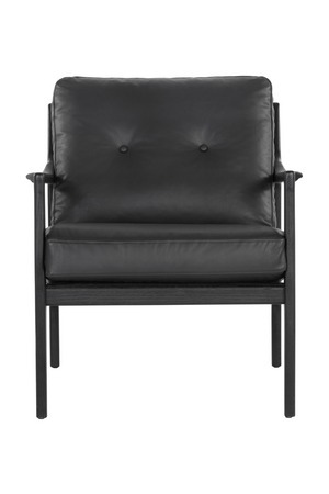   Modern European furniture - Button-Tufted Leather Lounge Chair - www.oroa.com | Oroa.com