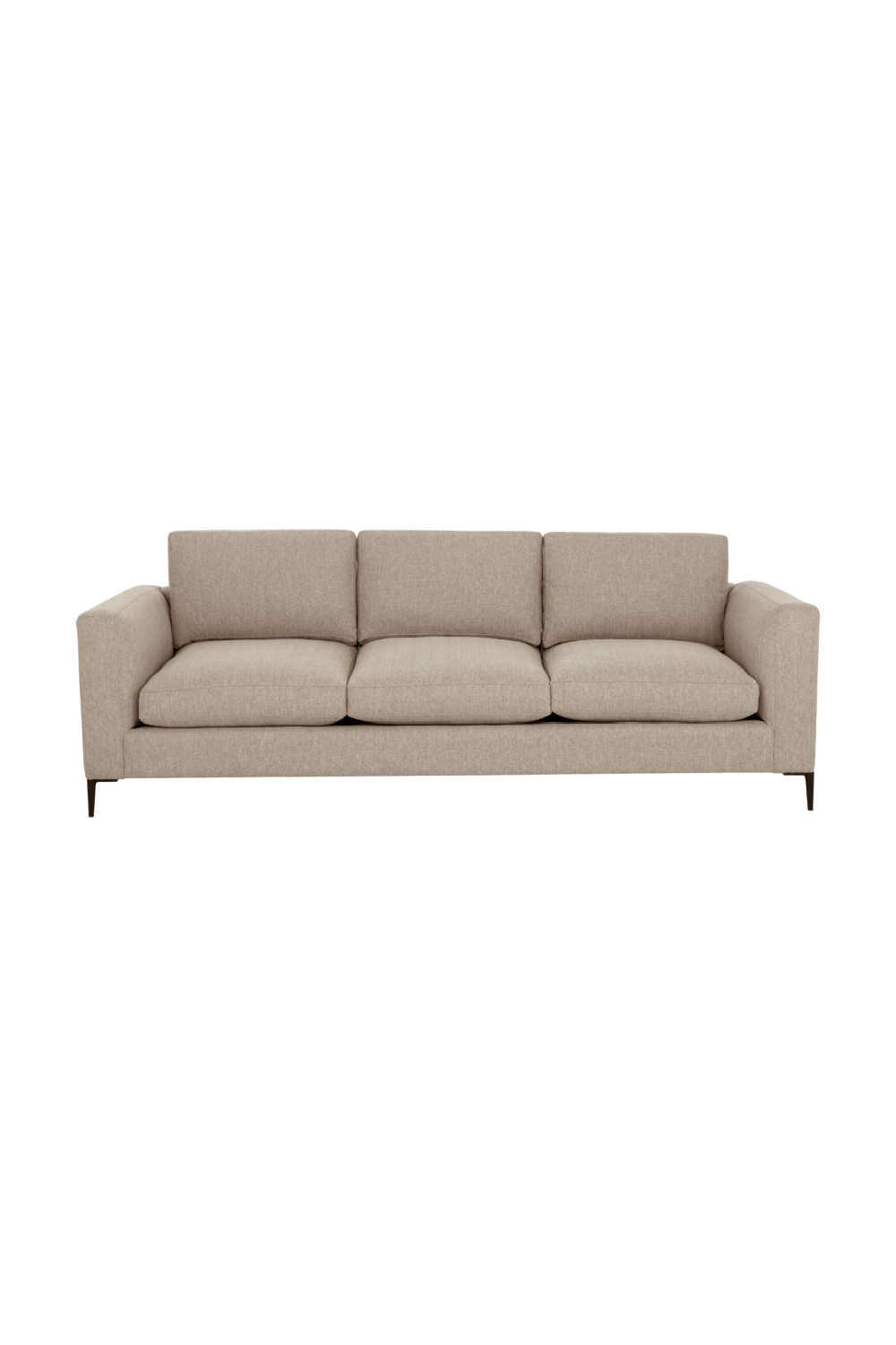   Modern European furniture - Fabric Sofa with Reversible Cushions - www.oroa.com | Oroa.com