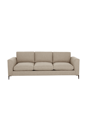   Modern European furniture - Fabric Sofa with Reversible Cushions - www.oroa.com | Oroa.com