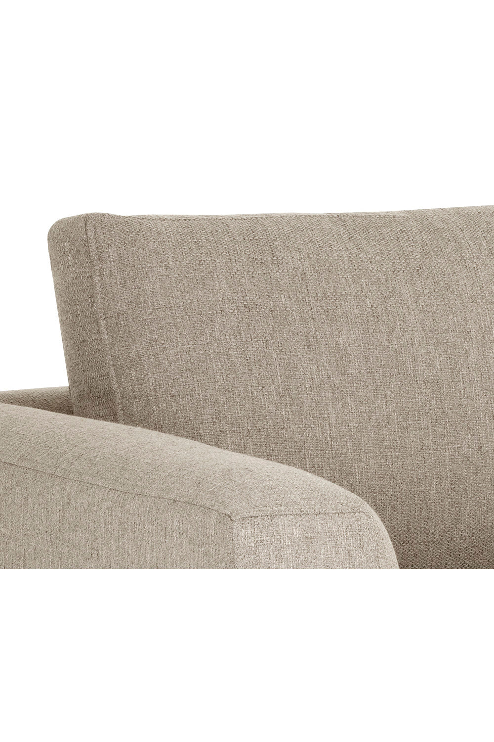   Modern European furniture - Fabric Sofa with Reversible Cushions - www.oroa.com | Oroa.com