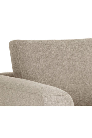   Modern European furniture - Fabric Sofa with Reversible Cushions - www.oroa.com | Oroa.com