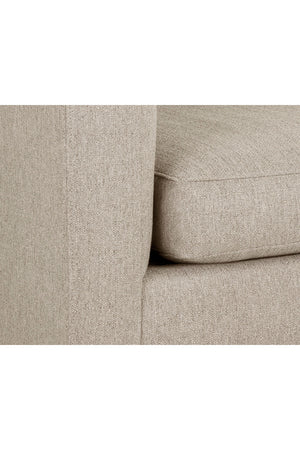   Modern European furniture - Fabric Sofa with Reversible Cushions - www.oroa.com | Oroa.com