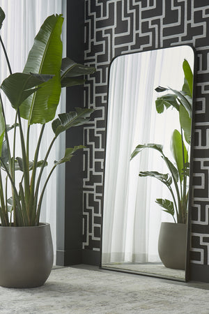   Modern European furniture - Iron Framed Floor Mirror - www.oroa.com | Oroa.com