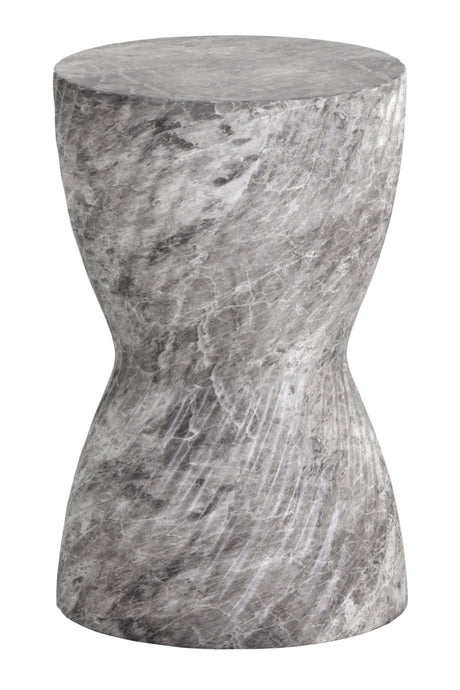   Modern European furniture - Gray Hourglass Indoor/Outdoor End Table - www.oroa.com | Oroa.com