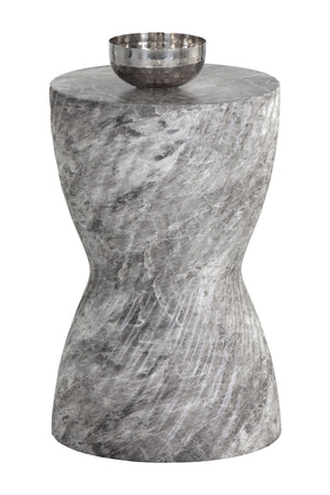   Modern European furniture - Gray Hourglass Indoor/Outdoor End Table - www.oroa.com | Oroa.com