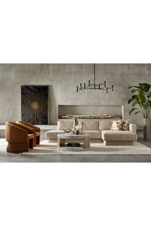   Modern European furniture - Black Tubes 16-Light Chandelier - www.oroa.com | Oroa.com