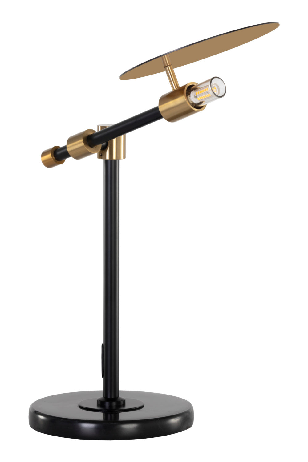  Modern European furniture - Black Disc Table Lamp - www.oroa.com | Oroa.com