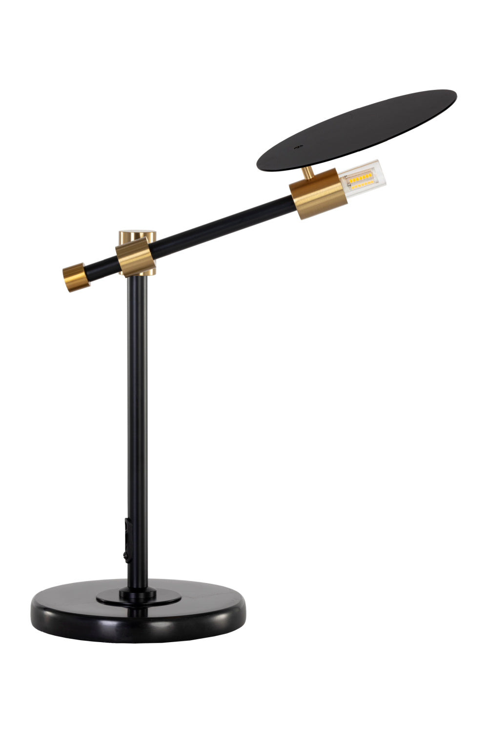   Modern European furniture - Black Disc Table Lamp - www.oroa.com | Oroa.com