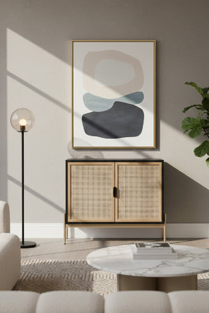   Modern European furniture - 2-Door Rattan Sideboard S  - www.oroa.com | Oroa.com