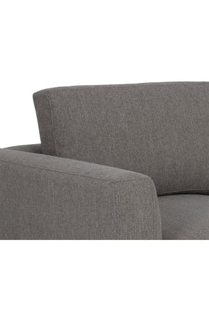  Modern European furniture - Fabric Sofa with Reversible Cushions - www.oroa.com | Oroa.com