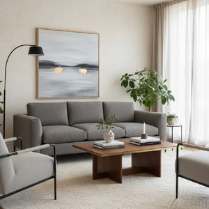   Modern European furniture - Fabric Sofa with Reversible Cushions - www.oroa.com | Oroa.com