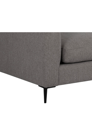   Modern European furniture - Fabric Sofa with Reversible Cushions - www.oroa.com | Oroa.com