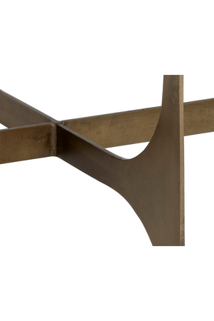   Modern European furniture - Oval Clear Glass Coffee Table - www.oroa.com | Oroa.com