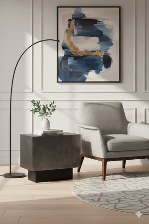   Modern European furniture - Rectangular Brass Side Table - www.oroa.com | Oroa.com