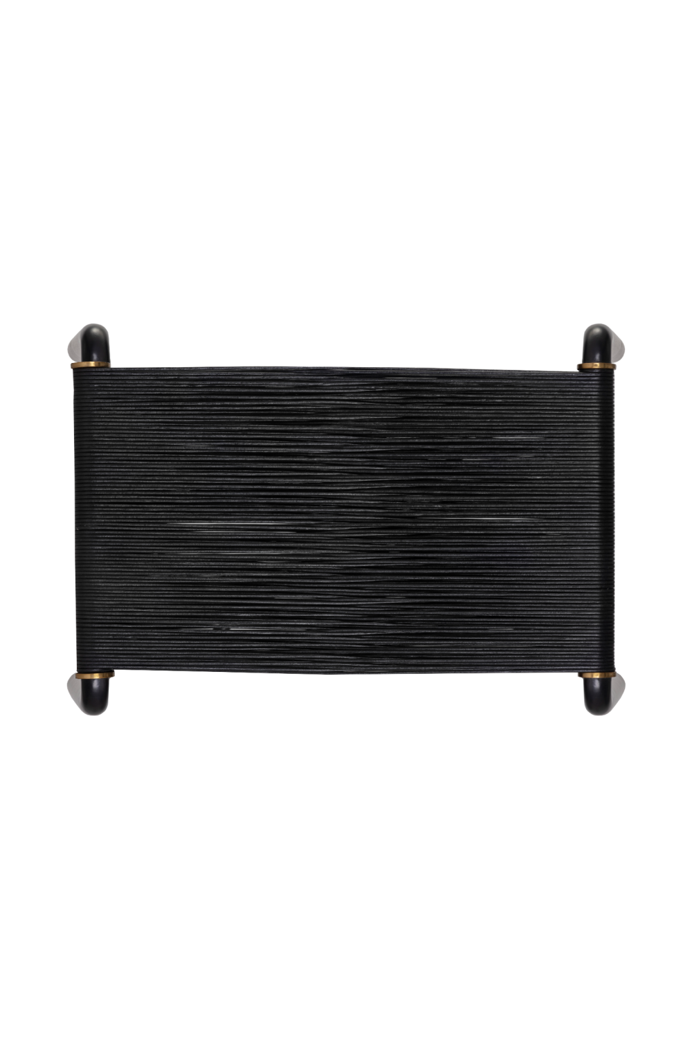   Modern European furniture - Black Leather Cord Stool - www.oroa.com | Oroa.com