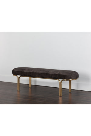   Modern European furniture - Oval Upholstered Bench - www.oroa.com | Oroa.com