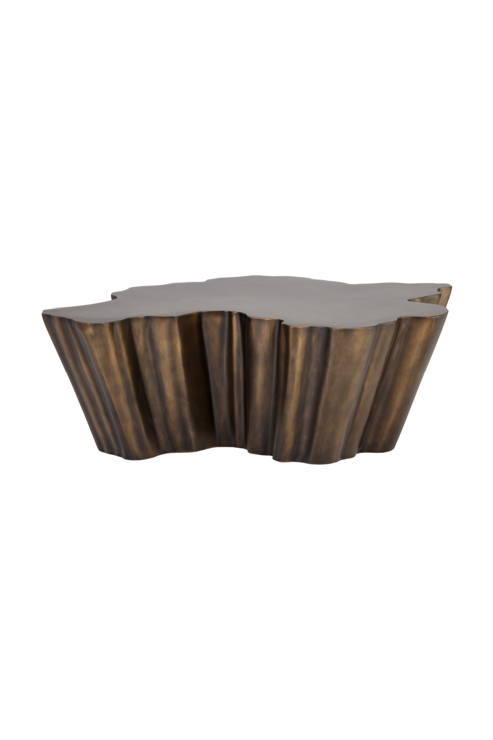   Modern European furniture - Antique Bronze Freeform Coffee Table - www.oroa.com | Oroa.com