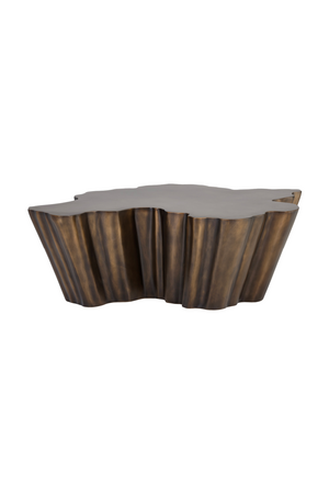   Modern European furniture - Antique Bronze Freeform Coffee Table - www.oroa.com | Oroa.com