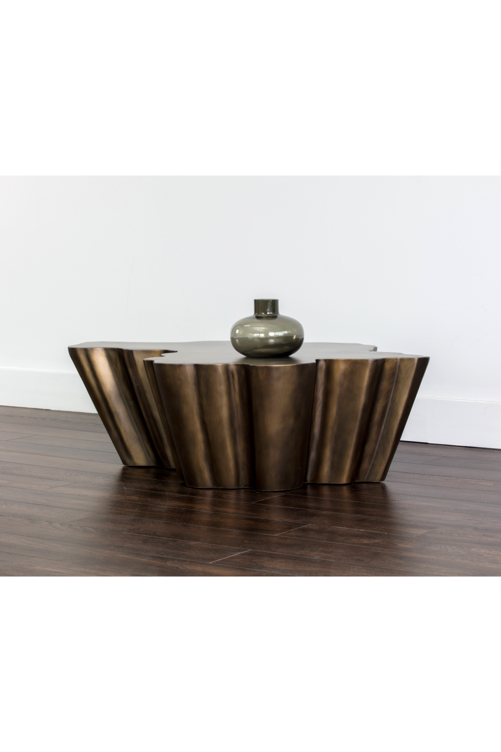   Modern European furniture - Antique Bronze Freeform Coffee Table - www.oroa.com | Oroa.com